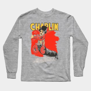 Silent Classic Chaplin Long Sleeve T-Shirt
